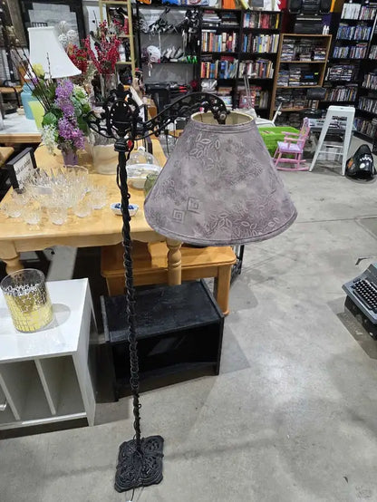 Vintage Metal Floor Lamp