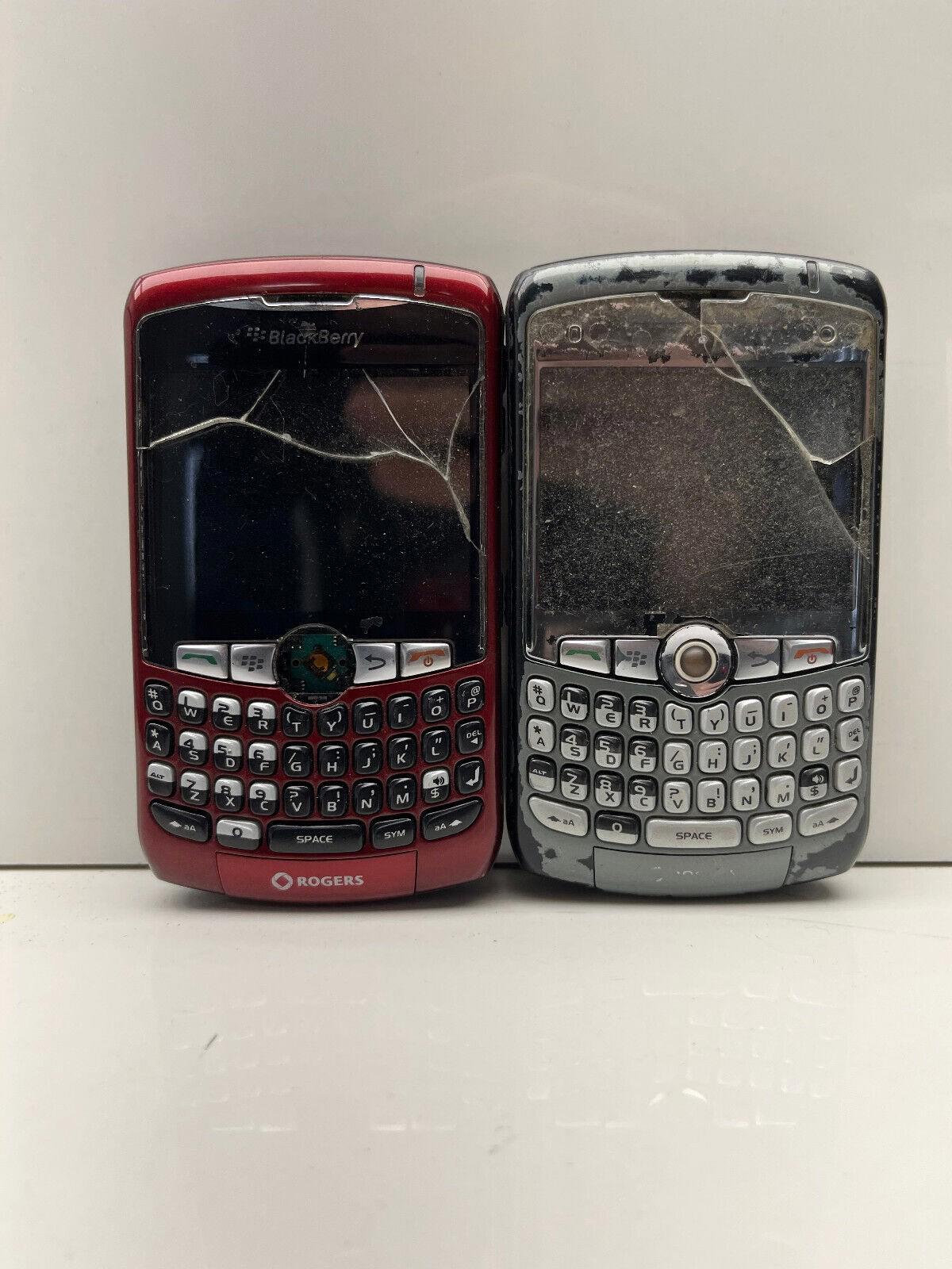 Lot de 2 BlackBerry Curve 8310 sans batterie POUR PIÈCES