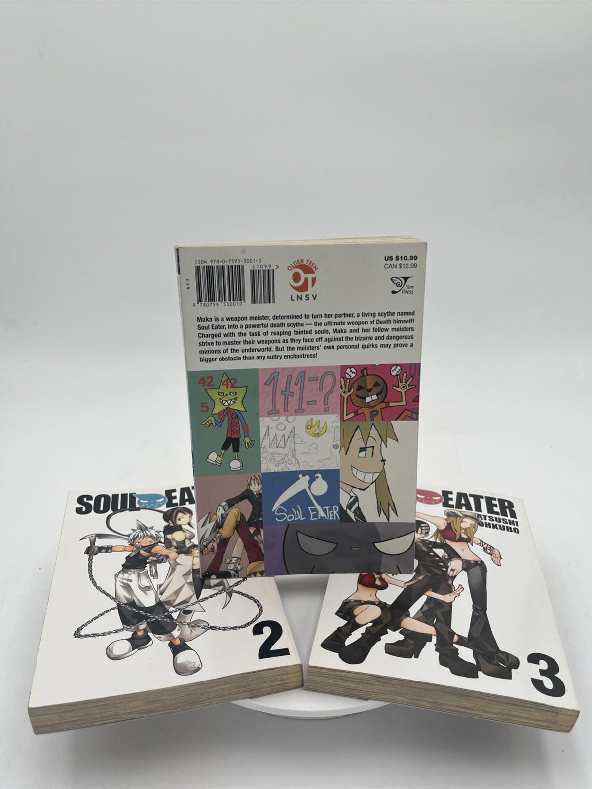 Soul Eater Manga Volume 1-3 (English)