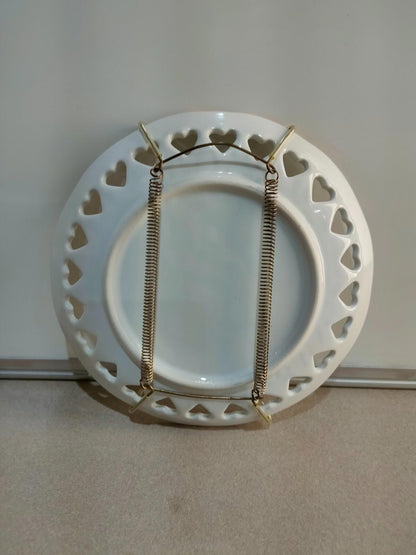 Hand Painted plates by Bernice.