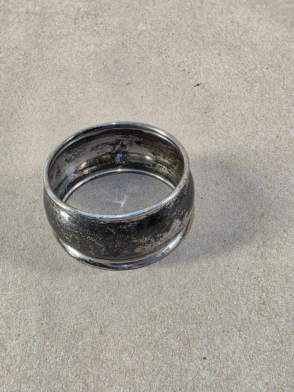 Vintage Birks Sterling Silver Napkin Ring Antique Art Deco 1930s