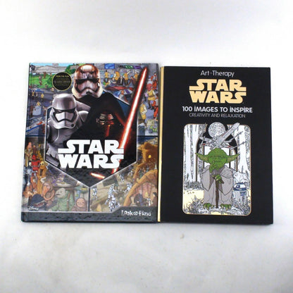 Star Wars Children's Books - Lot Of 6 - Darth Vader And Son, Look & Find, Colour