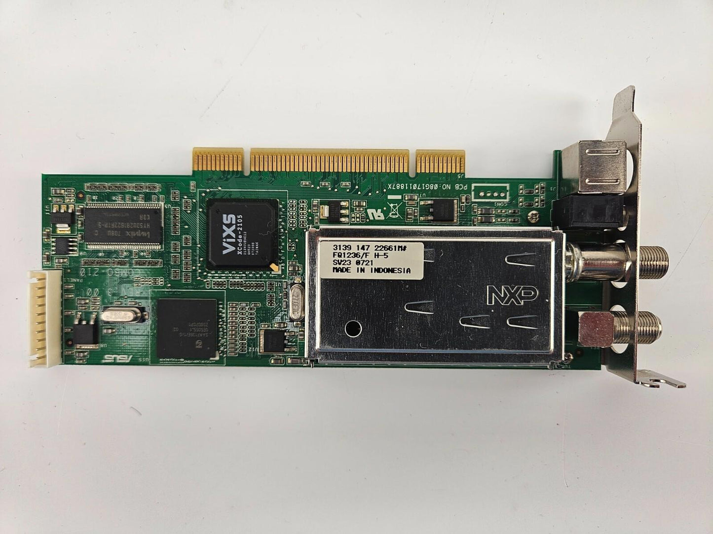 HP 5188-7344 Asus Fennec ATSC/NTSC PCI Desktop TV Tuner Card