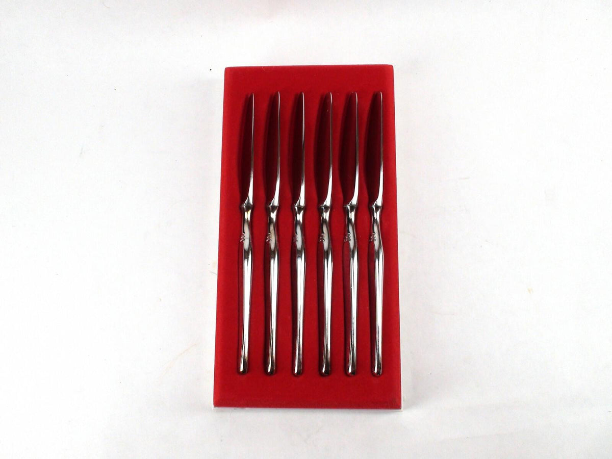 Robbe & Berking R&B Silber-Box Silver Plated Cutlery, Desert Knives, 90 Gram