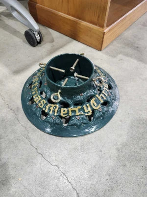 Vintage Cast Iron Christmas Tree Stand