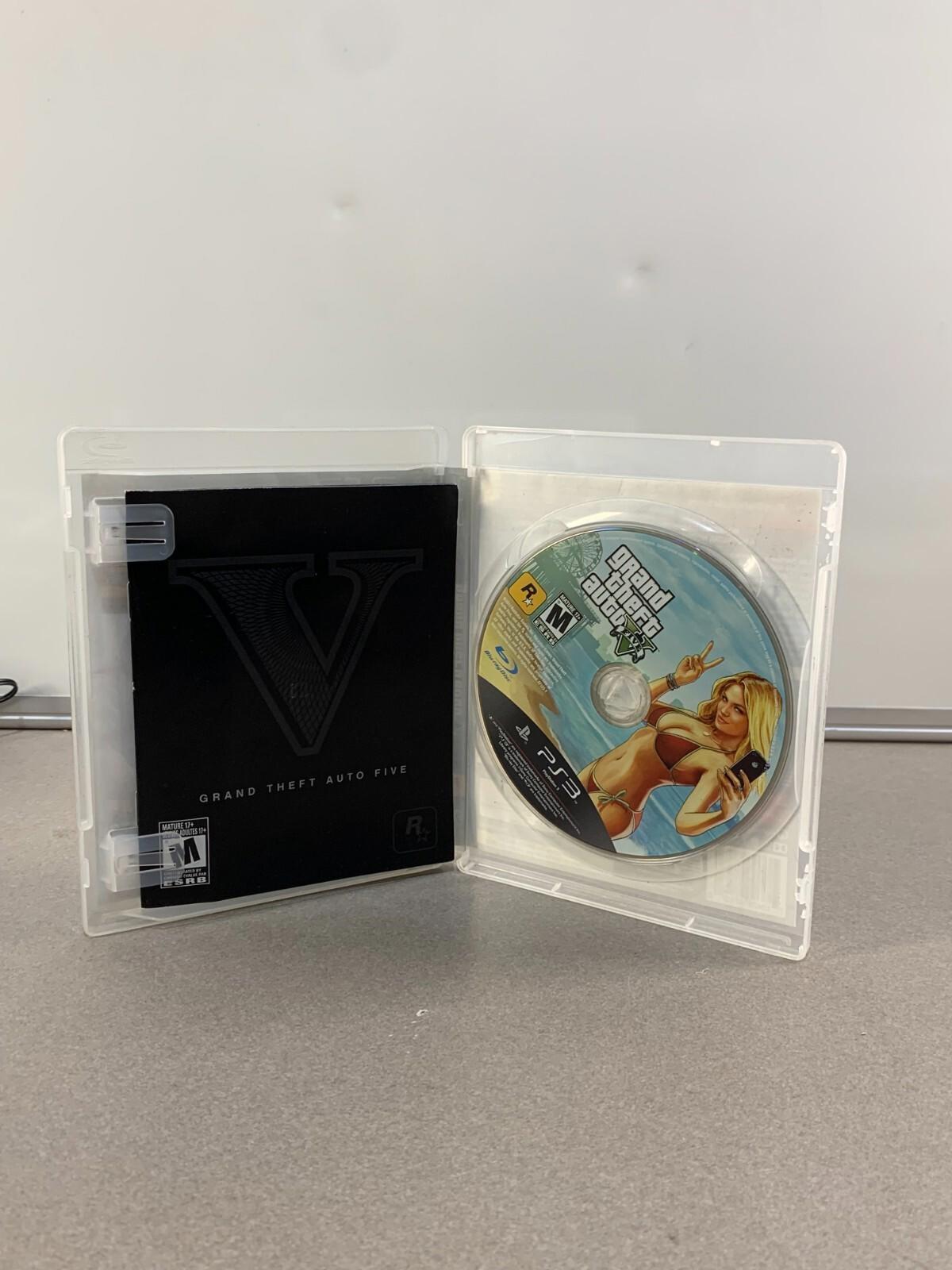 Grand Theft Auto V PS3 PlayStation 3 (Game Rockstar Games 2008, GTA5)