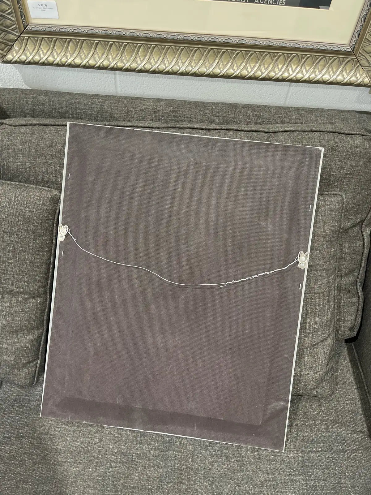 Framed printed decor art