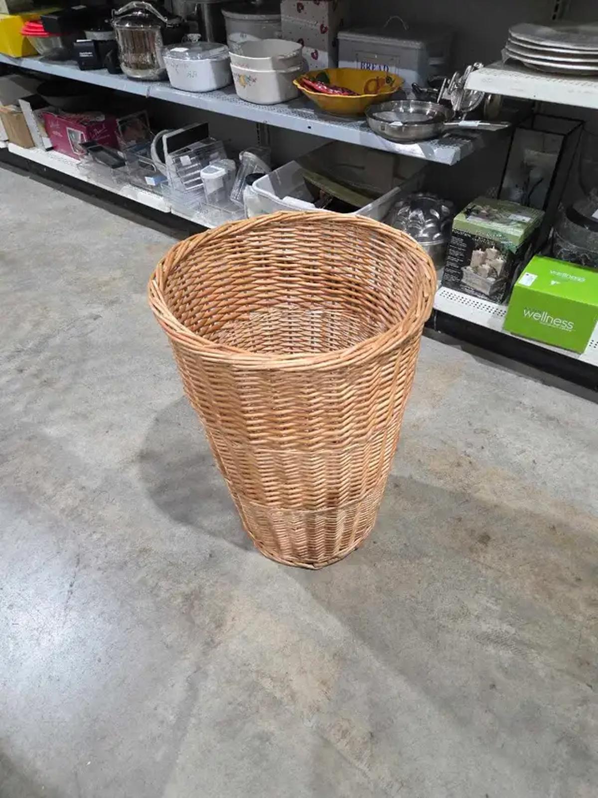 26" Tall Wicker Basket