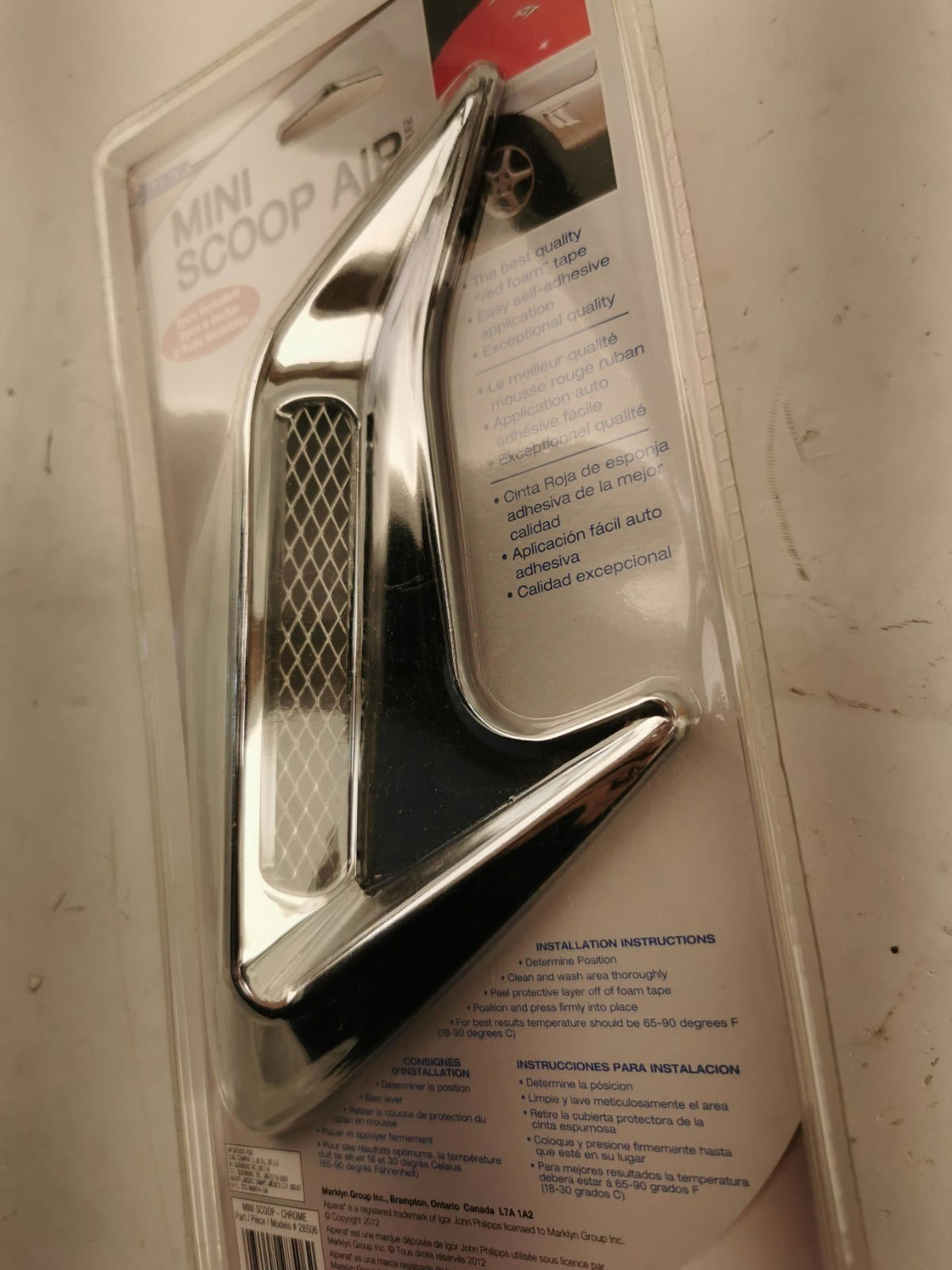 Altena mini scoop air chrome