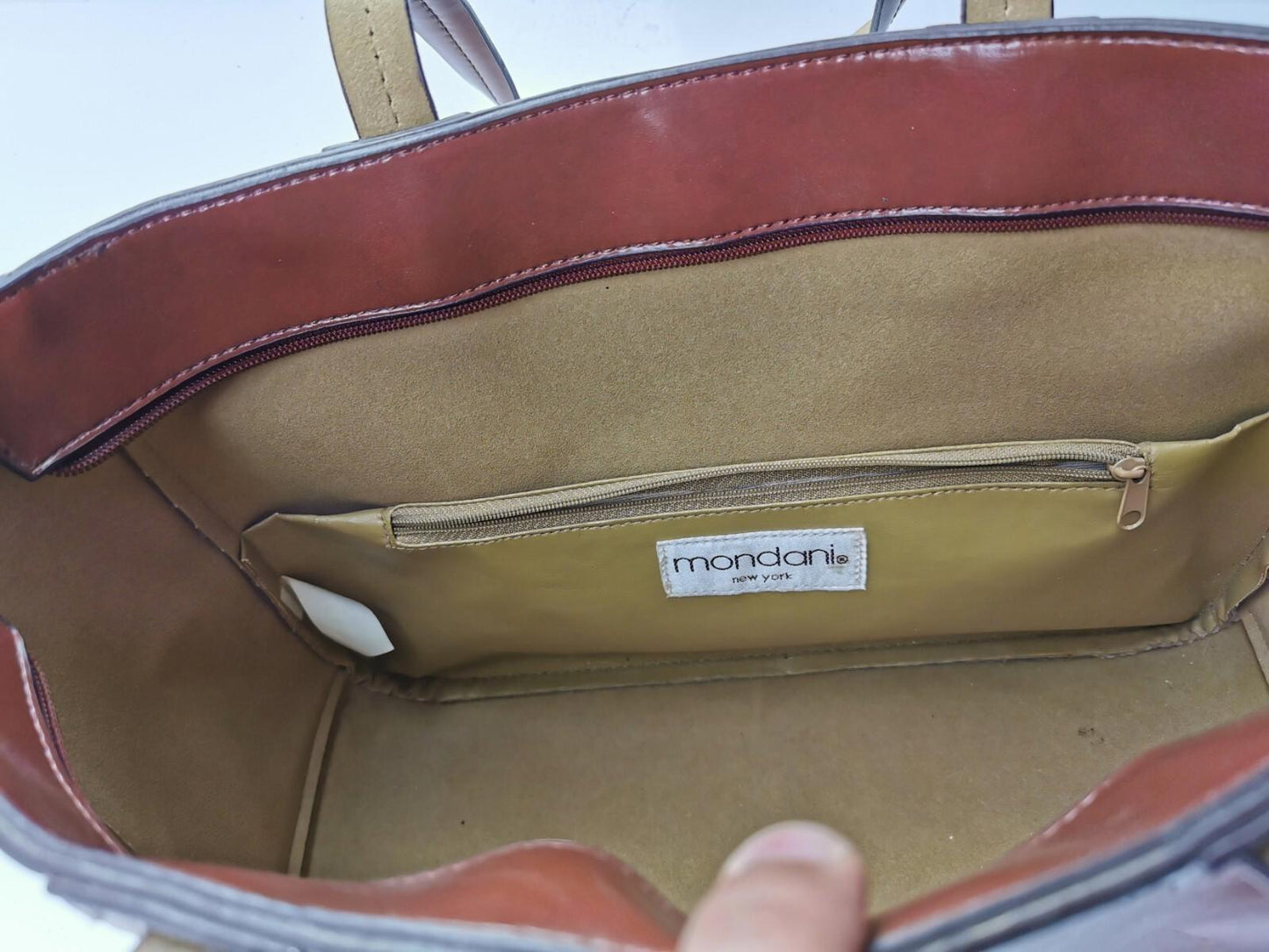 Mondani New York Brown Bag
