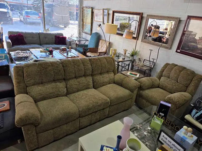 Reclining Sofa and Chair Set