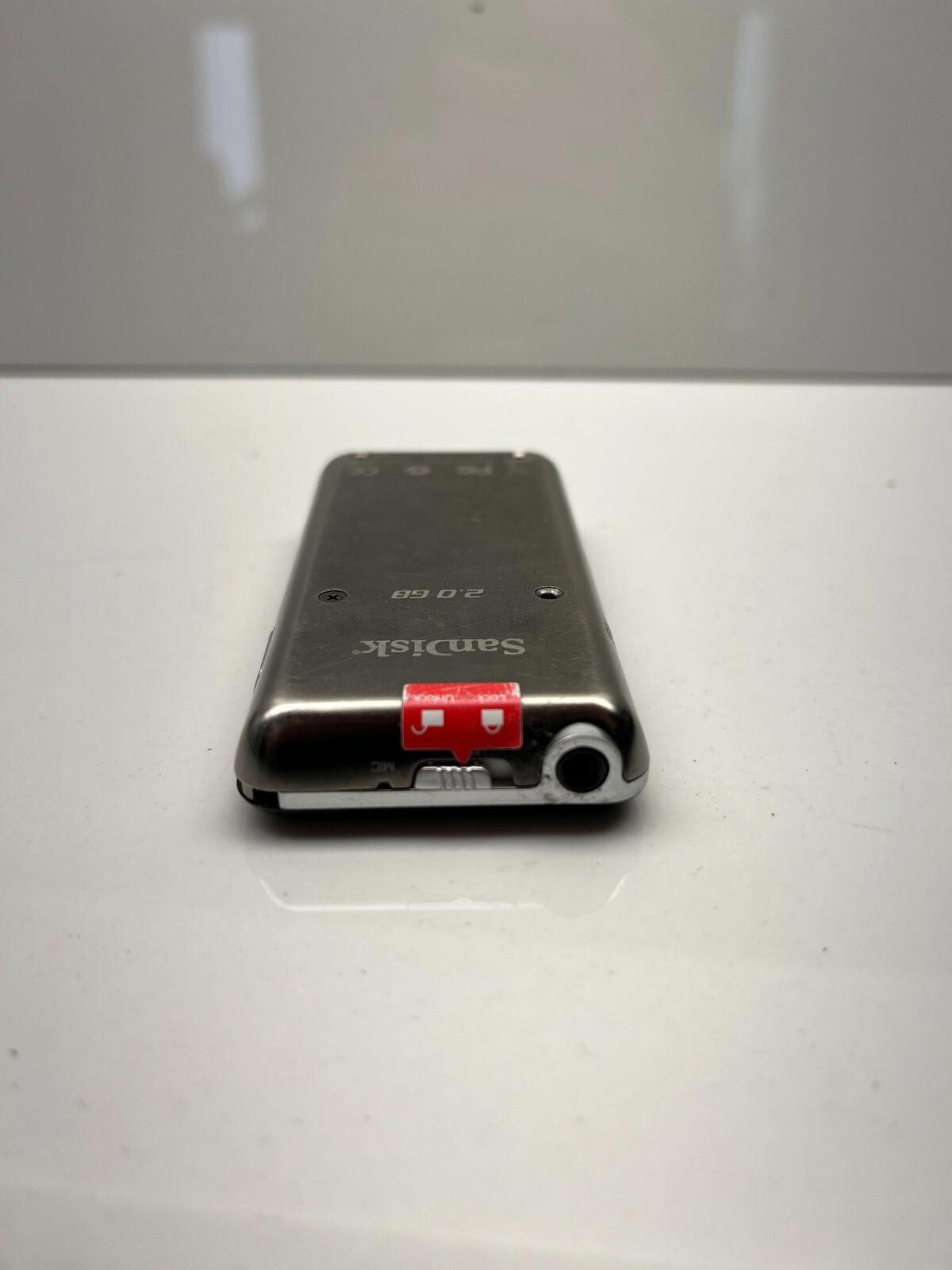 SanDisk Sansa e250 DAP MP3 Player UNTESTED