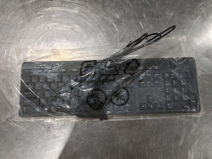 OPEN BOX HP USB Keyboard Full Size Black