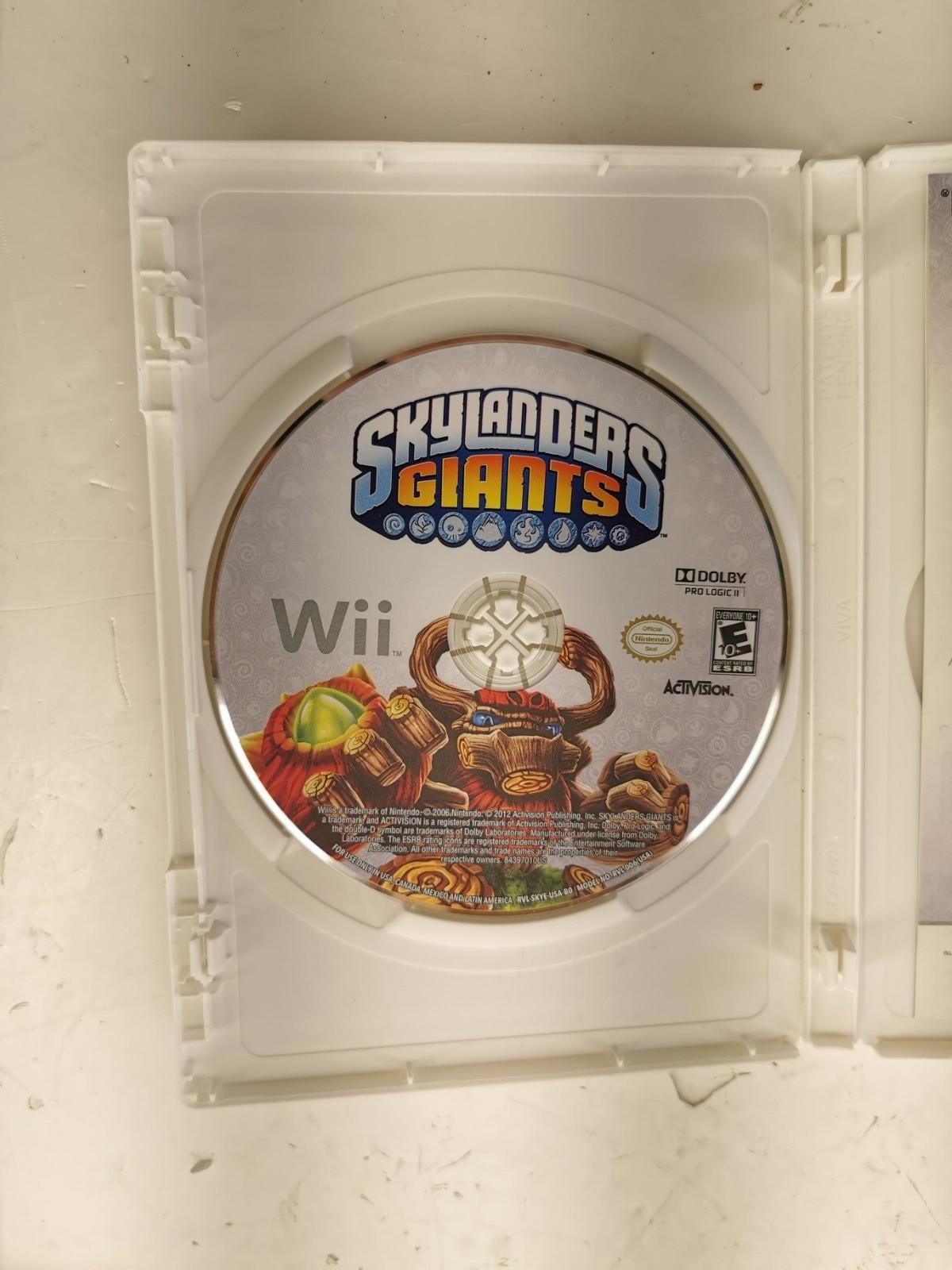 Skylanders: Giants (Nintendo Wii U, 2012) CIB