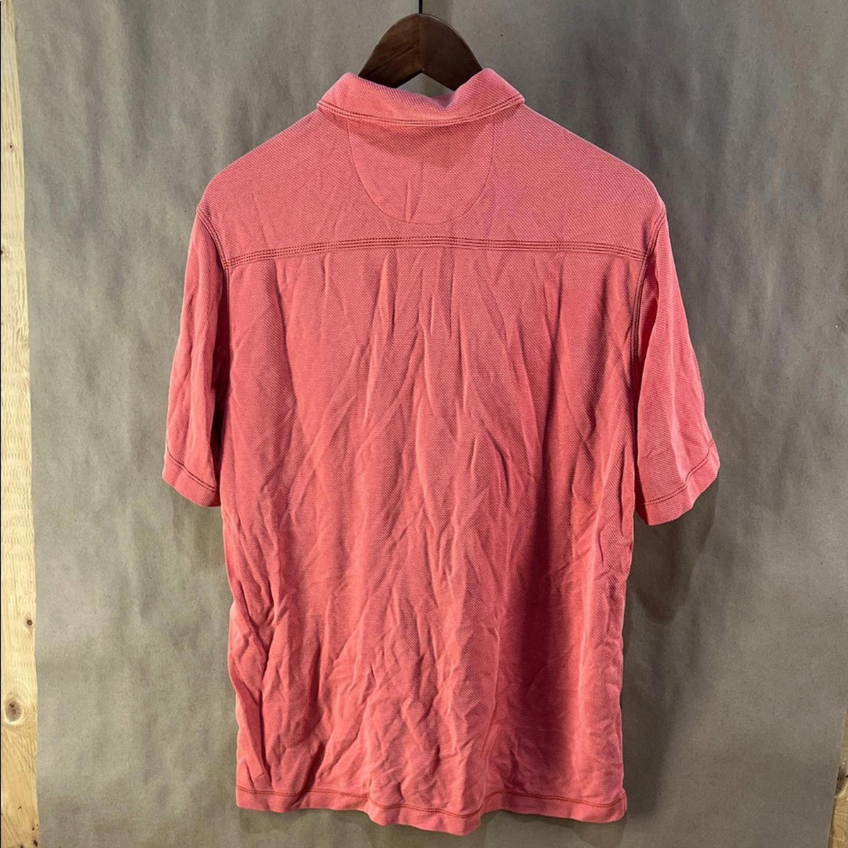Polo Johnston & Murphy corail, taille M