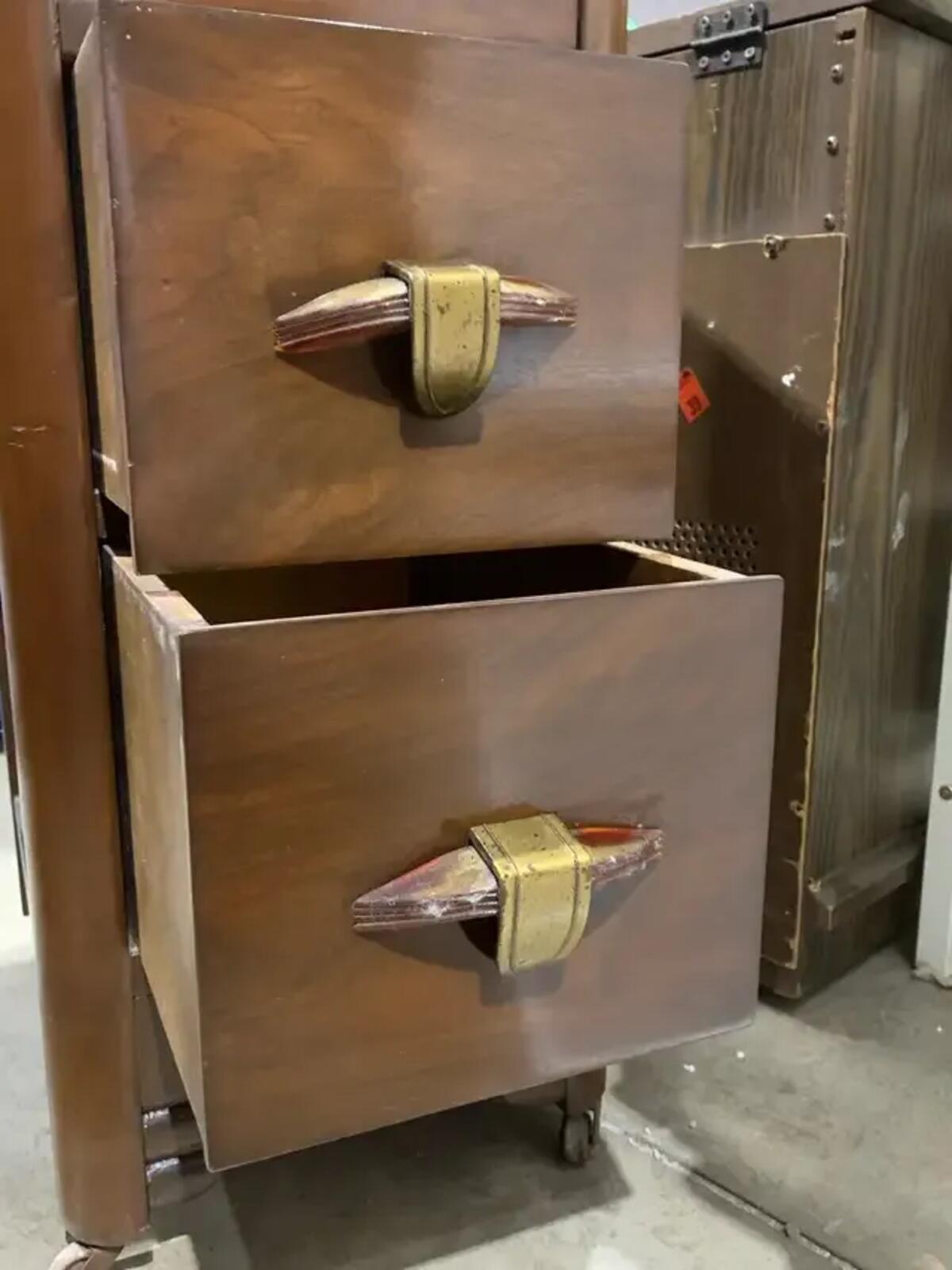 Antique Vanity with 6 Drawers