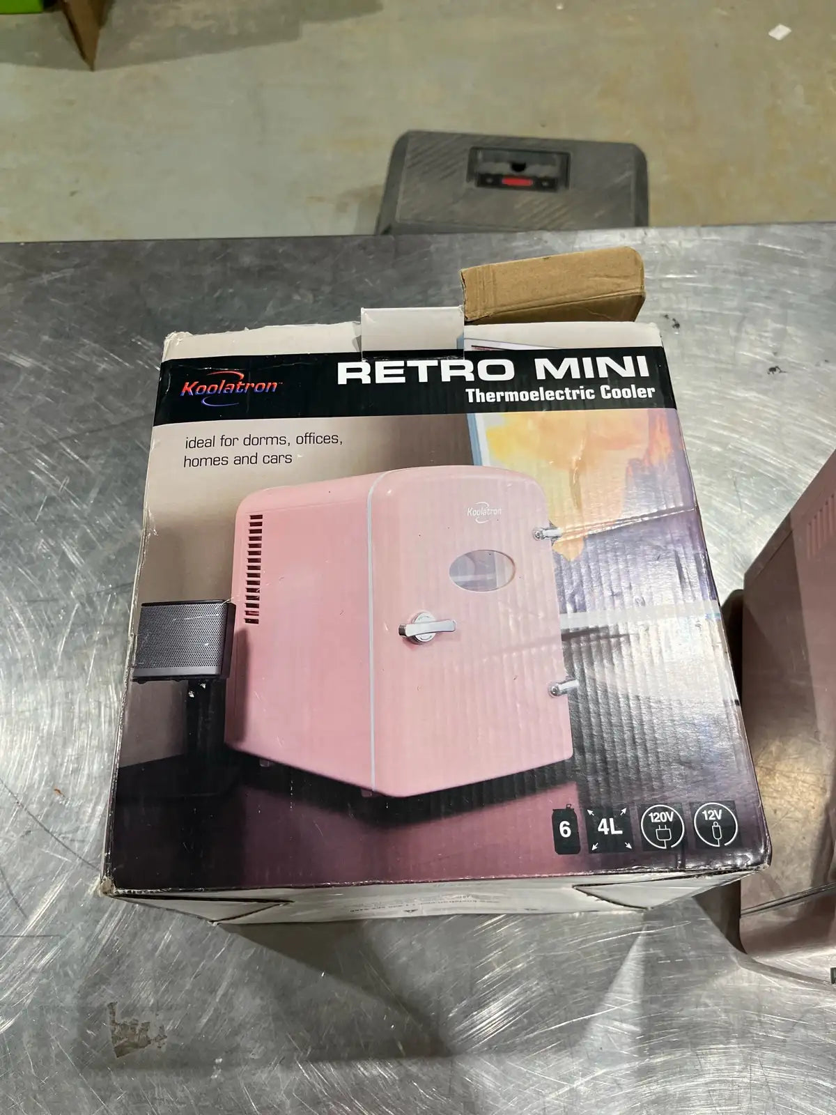 Koolatron Retro Mini Fridge