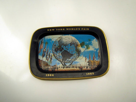 1964 - 1965 New York World's Fair Unisphere dish