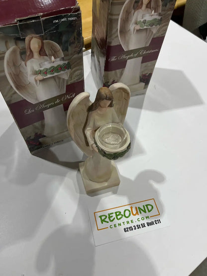 Angel Christmas Candle Holder two are available