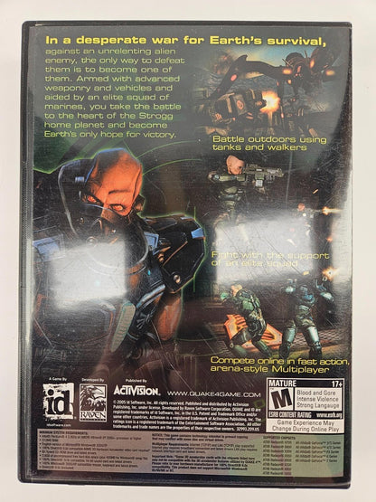 Quake 4 (PC, 2005)  *No Manual*
