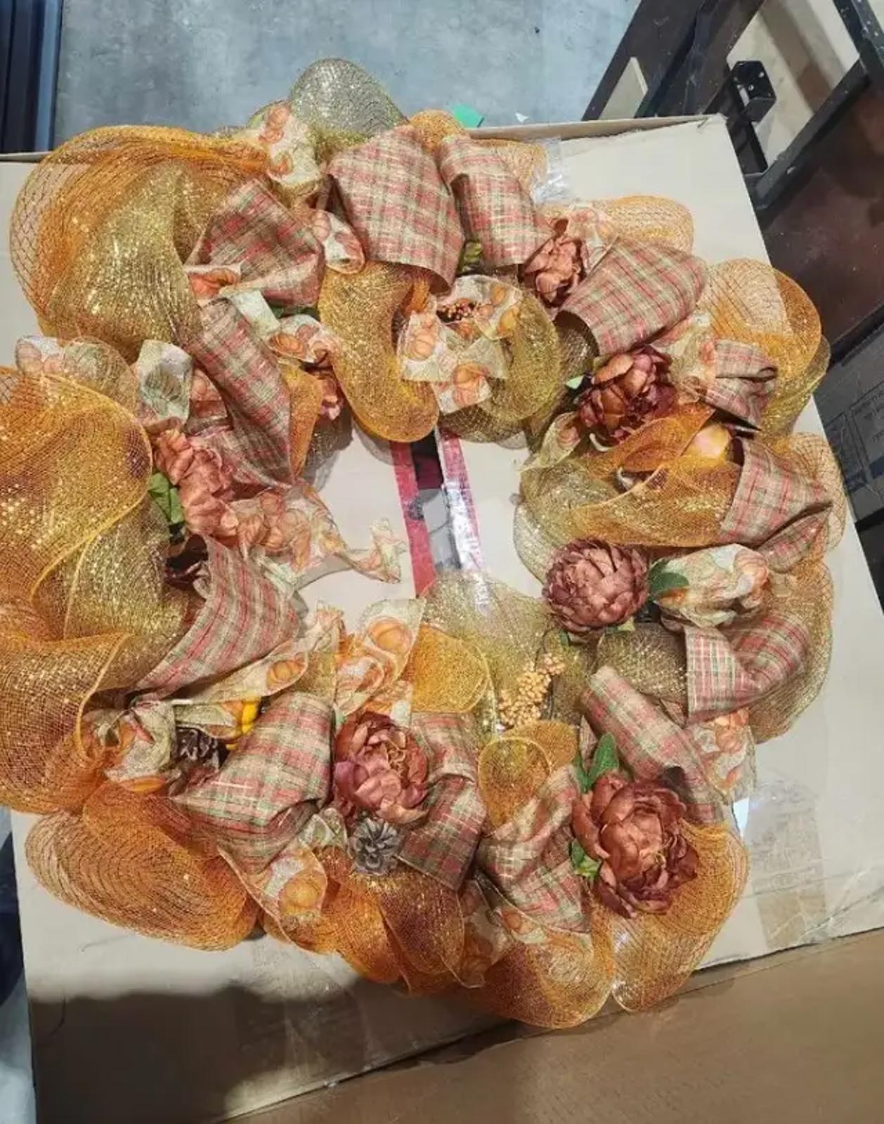 Decorative Floral Wreaths - Hand Made - 10 Available