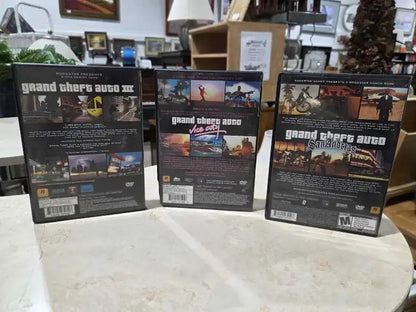 Grand Theft Auto Set PS2