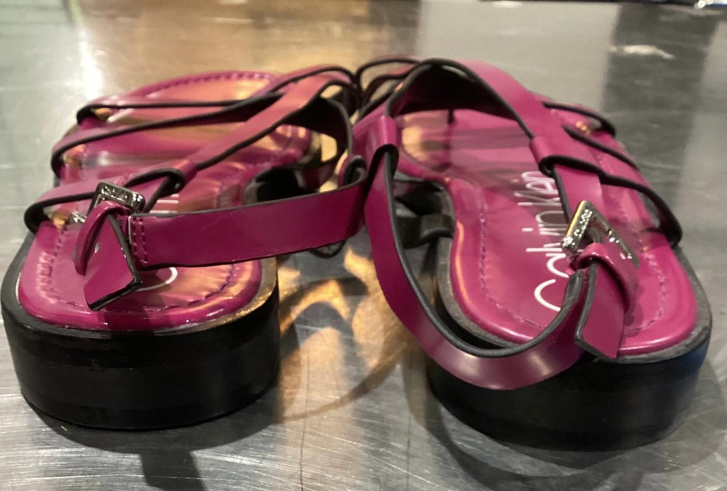 Calvin Klein Strappy Flat Sandals