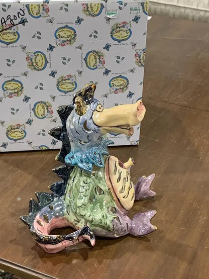 Clayworks Dragon Candle Holder