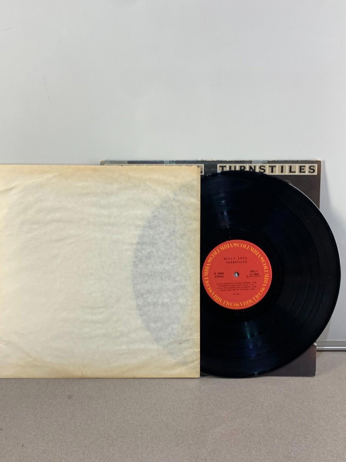 Billy Joel - Turnstiles - LP Album 1976 Columbia PC 33848 VG+