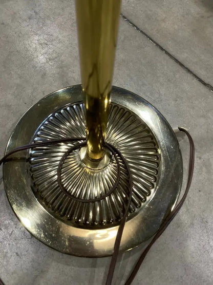 Vintage Golden Floor Lamp