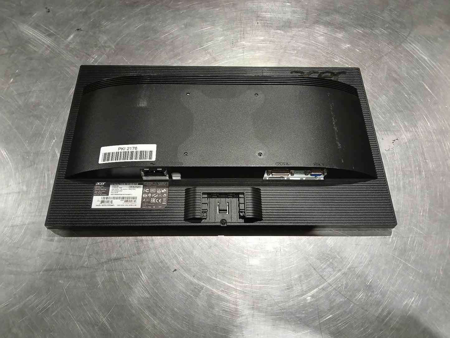 ACER V206HQL Monitor No Stand- TESTED, GOOD CONDITION