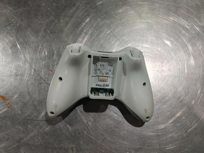 Microsoft Xbox 360 Wireless Controller White Tested Working - Fair