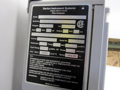Barton Scanner 1140 PC11-0202A RTU Hardware Unit