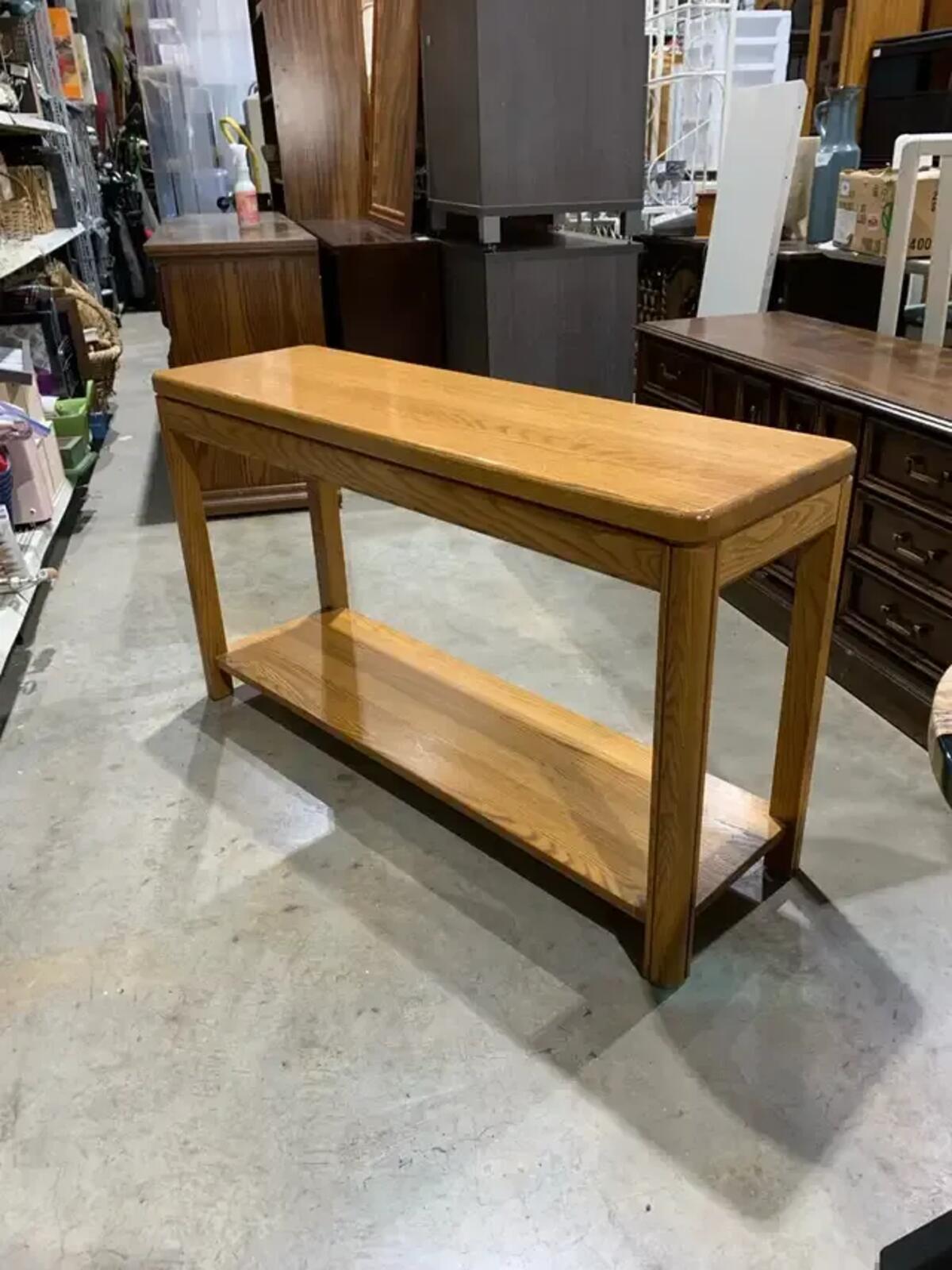 Wooden Console Table