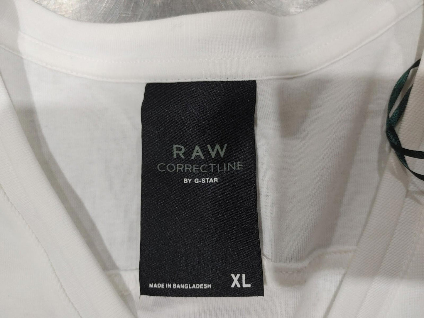 Brand New G-Star RAW CorrectLine Charley Granddad T-Shirt White Men's Size XL