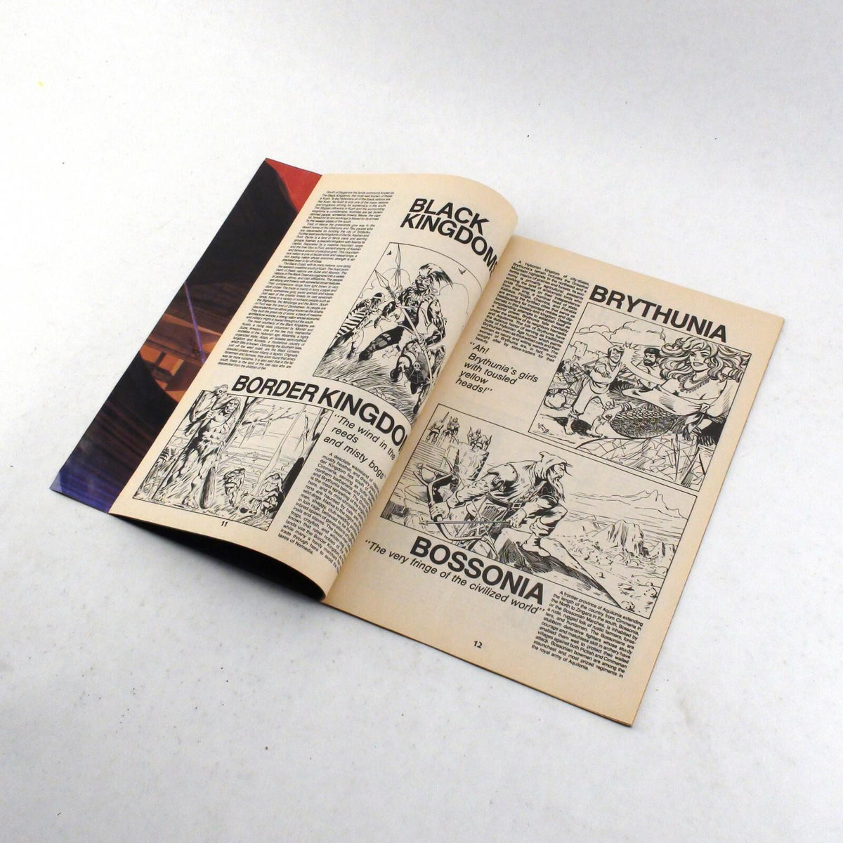 Conan The Barbarian Issue 201 & Official Conan Universe Handbook - Decent