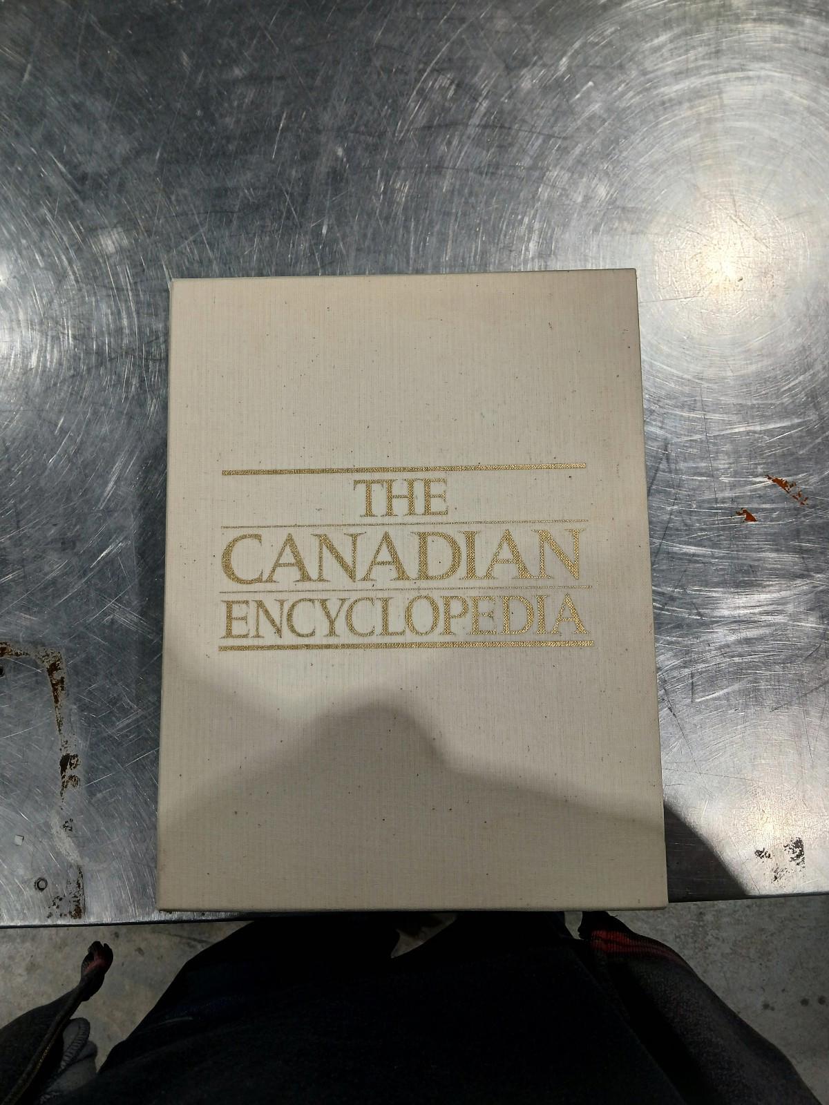 First edition The Canadian Encyclopedia (1985) VERY GOOD