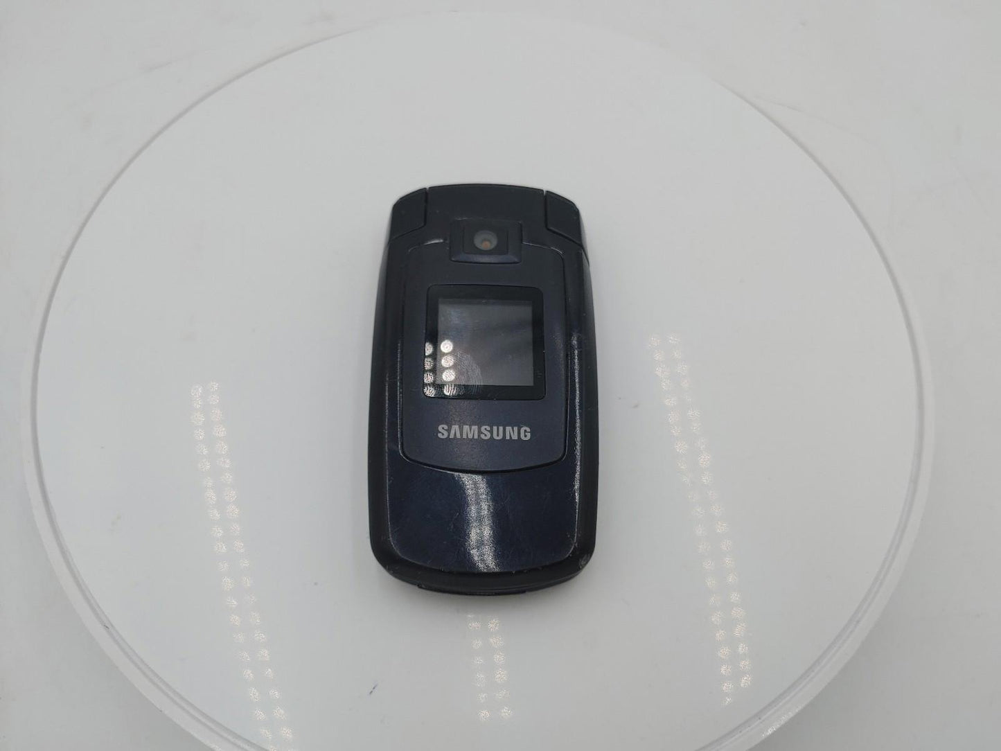 Good Condition Samsung SPH-M500 Flip Phone Black Untested