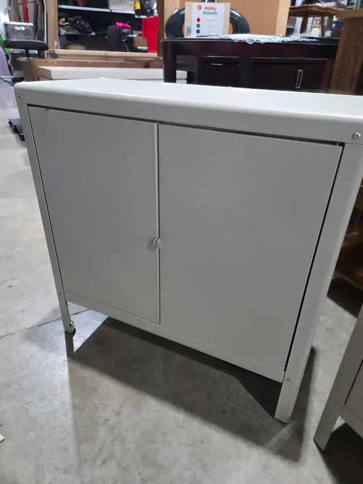 Ikea KOLBJÖRN Metal Cabinet - 2 Available