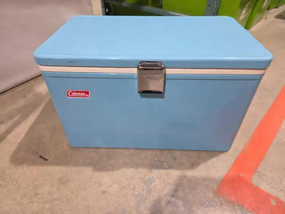 Vintage Coleman Low Boy Snow-Lite Cooler - 60s/70s
