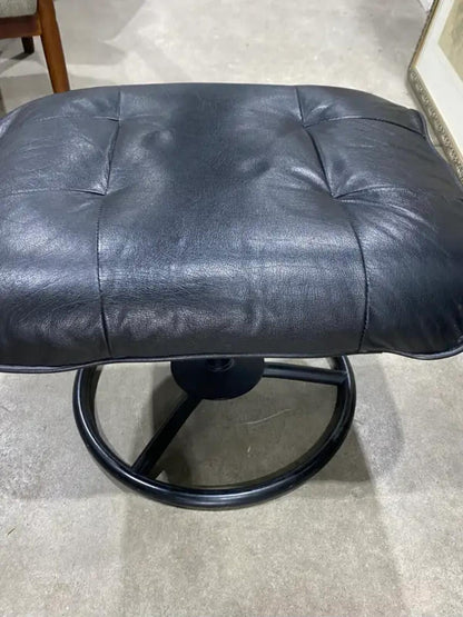 Small Leather Foot Stool