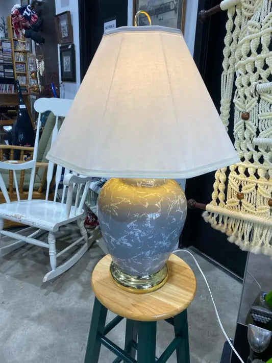 Marble Stone Table Lamp