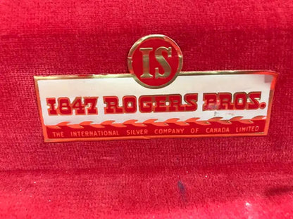 Rogers Bros Silverware Chest