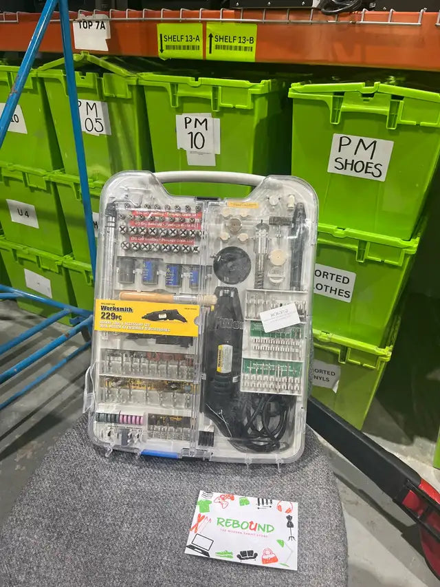 Worksmith Rotary Tool Kit