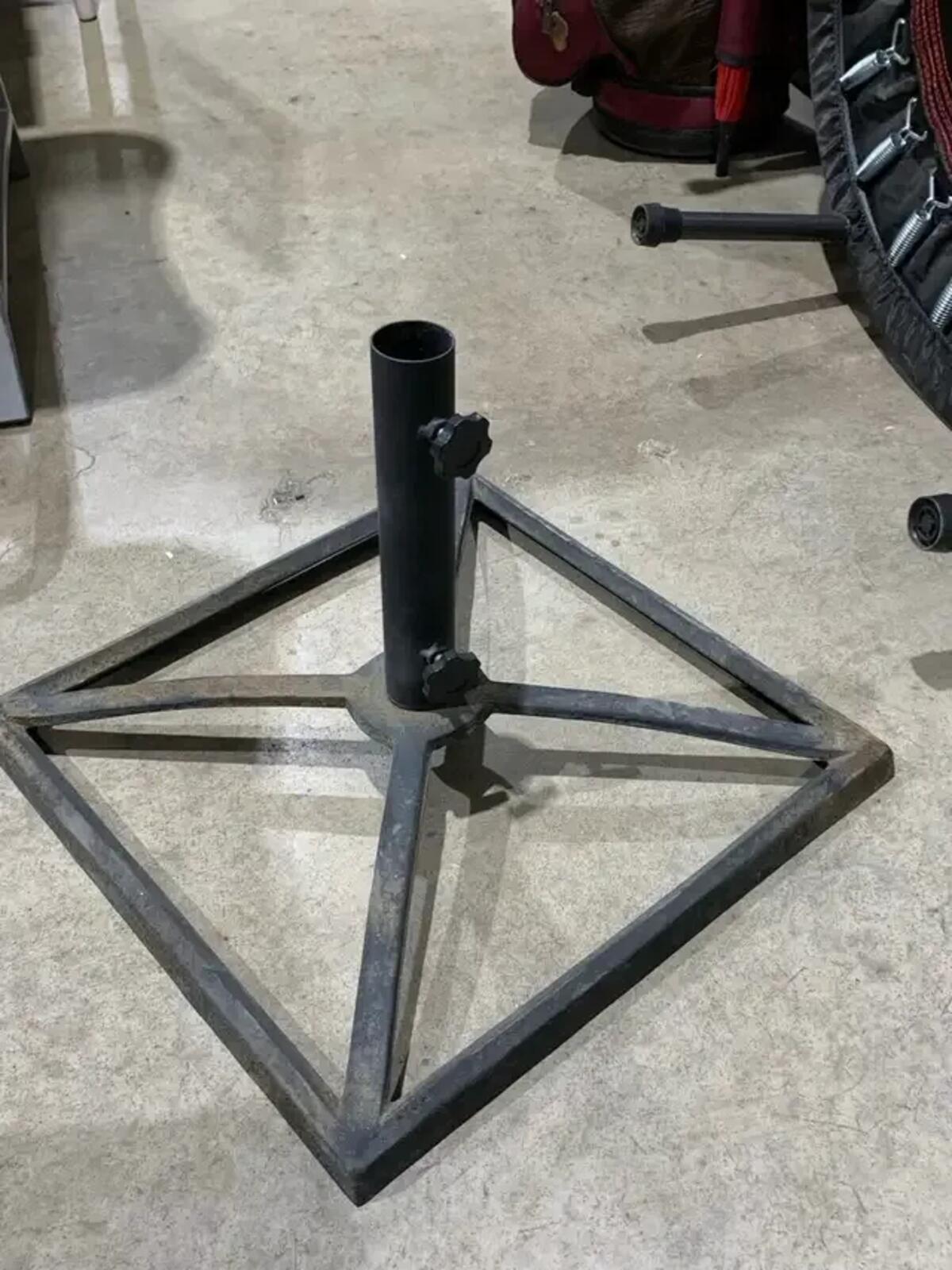 Metal Patio Umbrella Base