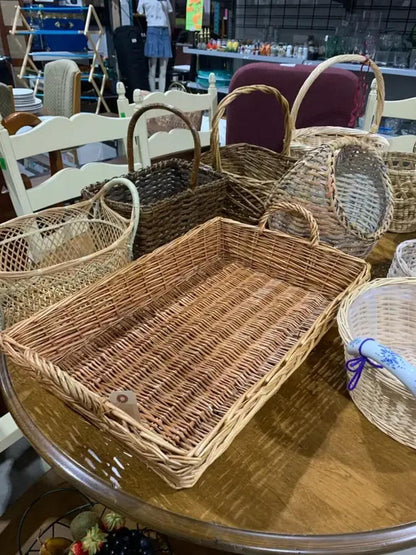 Various Wicker baskets
