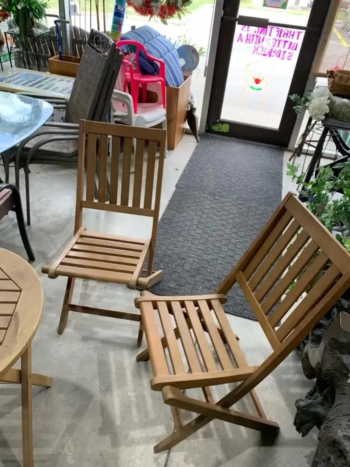 Teak 3 Piece Patio Set