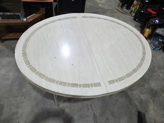 Vintage Oval Dining Table