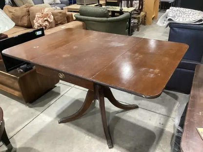 Gibbard Antique Brandt Drop Leaf Dining Table