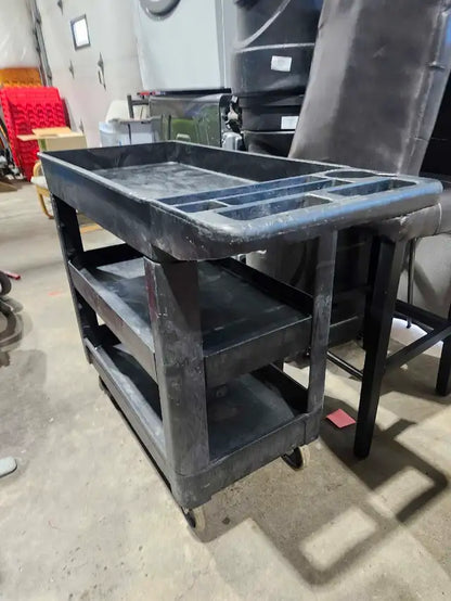Rolling Rubbermaid Utility Cart
